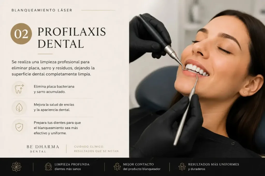 Blanqueamiento dental láser- Be Dharma Dental