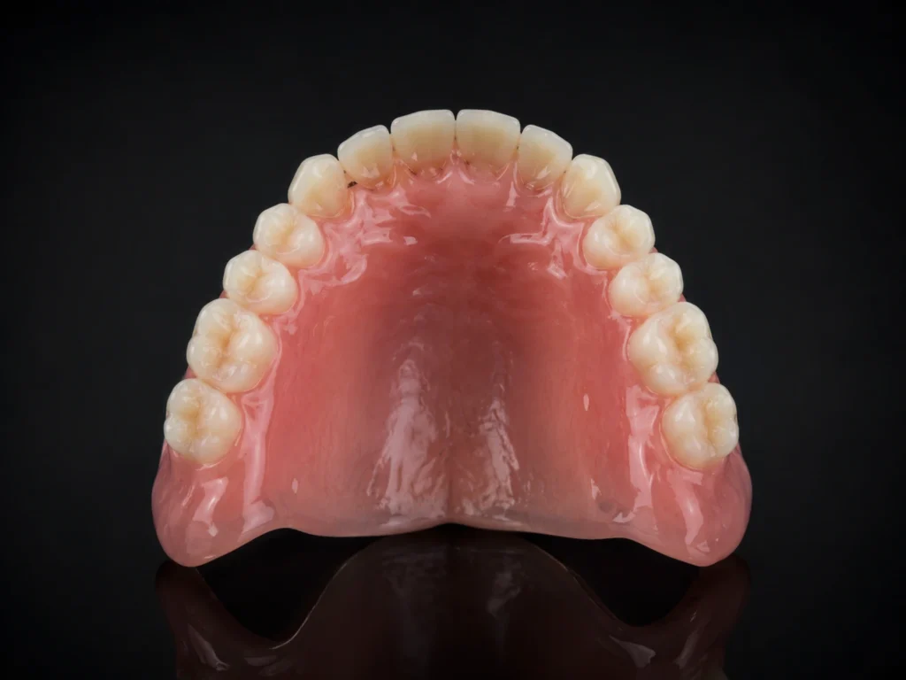 Prótesis removible dental en Medellín Recupera función estética y comodidad - Prótesis removible superior - Be Dharma Dental