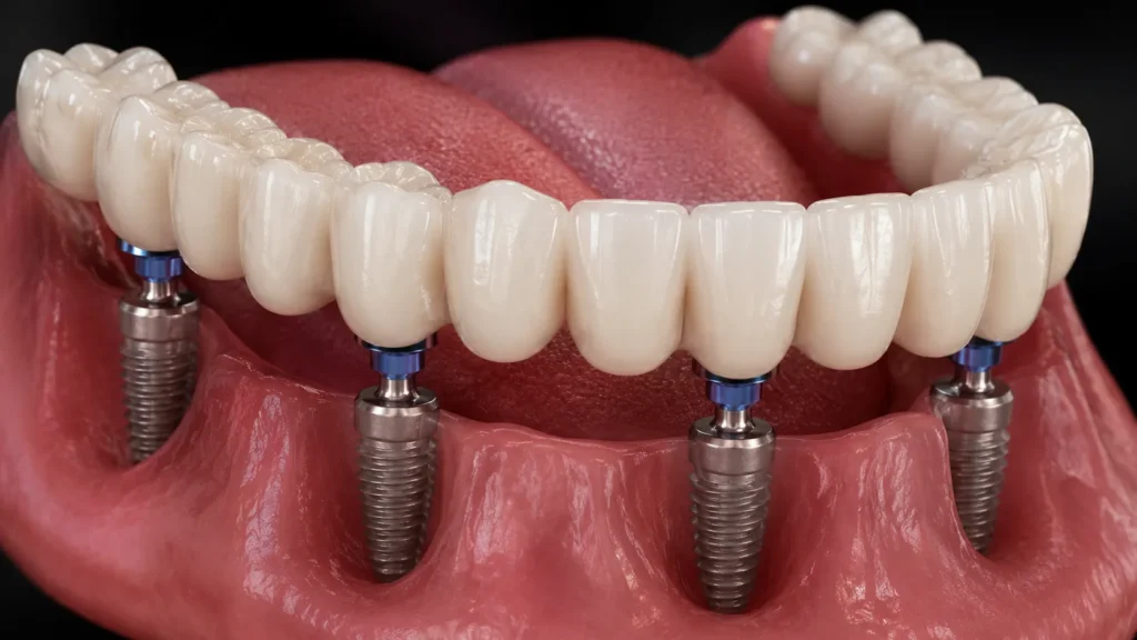 Caja de dientes conoce las alternativas para volver a sonreír -Prótesis fija sobre implantes - Be Dharma Dental