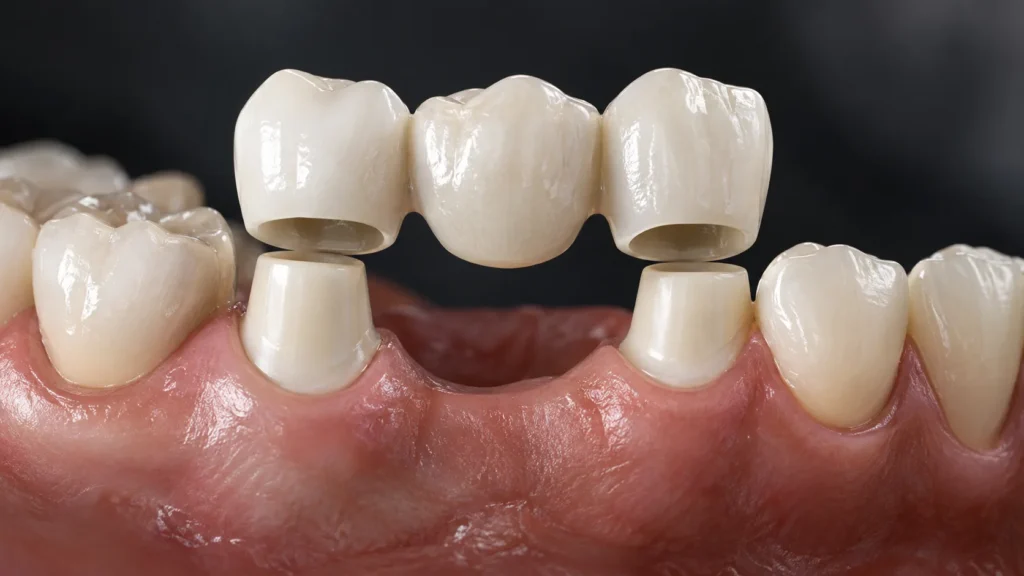 Protesis dentales de un solo diente - Puente dental fijo para reemplazar un diente - Be Dharma Dental