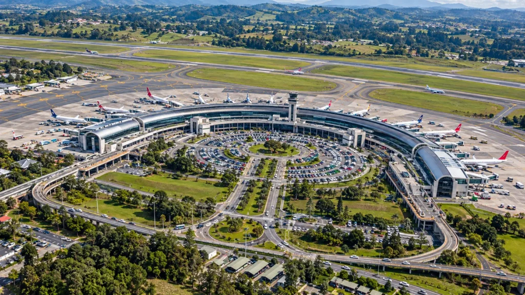 José María Córdova Airport for dental tourism in Medellín Colombia - Be Dharma Dental